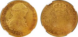 8 ESCUDOS CARLOS III (1780)