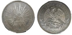 1 PESO MEXICO (1908)