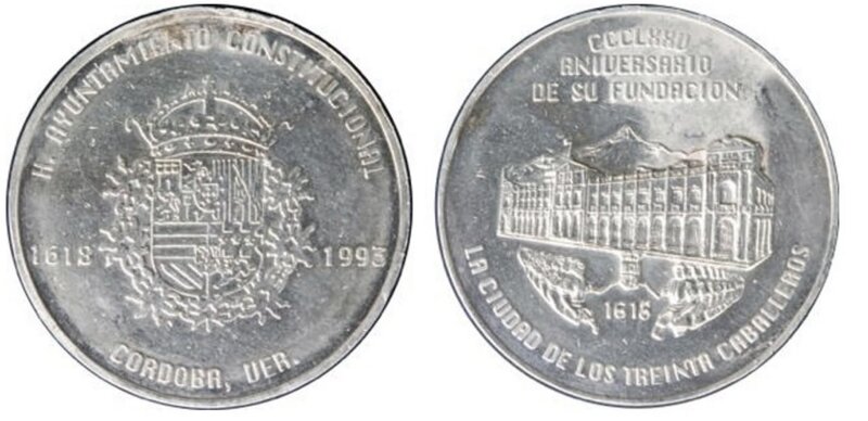 375 ANIV. CIUDAD DE LOS TREINTA CABALLEROS DE CORDOVA VERACRUZ