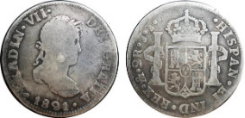 2 REALES FERNANDO VII (1821/0)