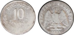 10 CENTAVOS DURANGO (1884)