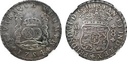 8 REALES FERNANDO VI (1754/3)