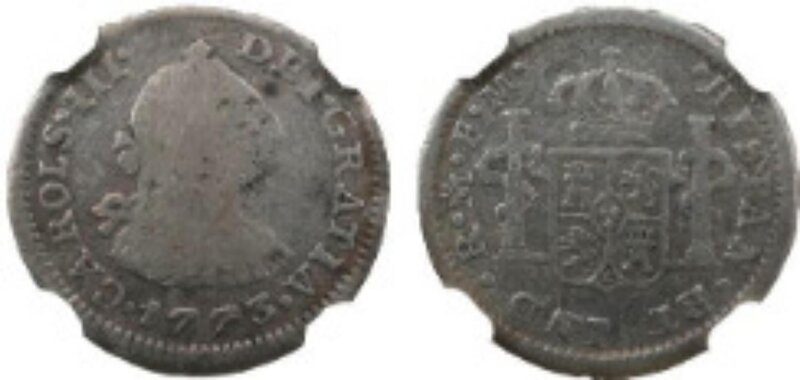 1/2 REAL CARLOS III (1773)