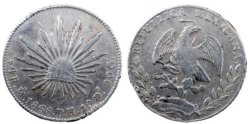 4 REALES MEXICO (1868)