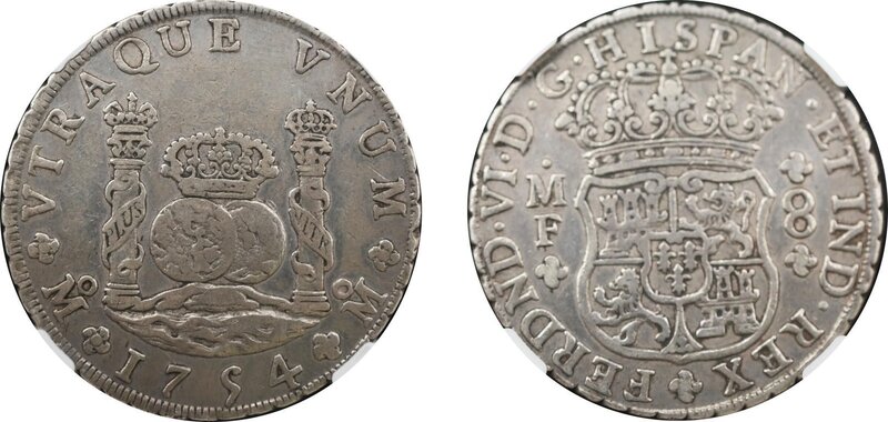 8 REALES FERNANDO VI (1754)