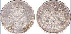 1 PESO GUANAJUATO (1873)