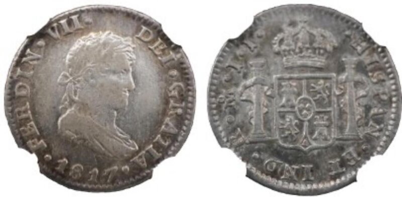 1/2 REAL FERNANDO VII (1817/6)