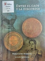 LIBRO ENTRE EL CAOS Y LA DISCORDIA DE PABLO LUNA HERRERA