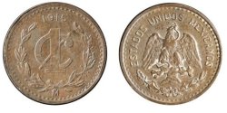 1 CENTAVO ZAPATISTA (1915)