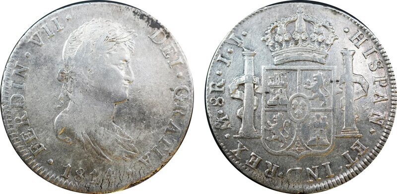8 REALES FERNANDO VII (1814)