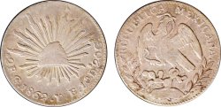 2 REALES DE GUANAJUATO (1862/51)