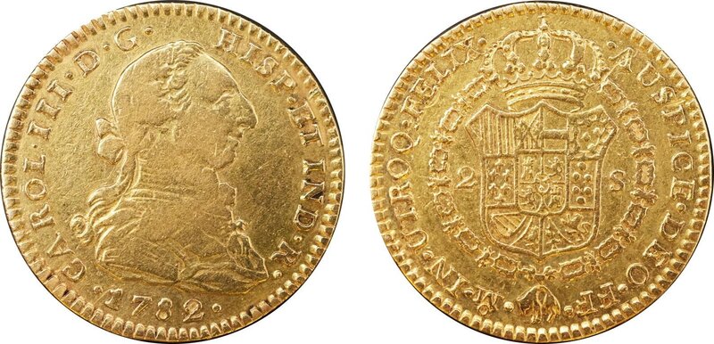 2 ESCUDOS CARLOS III (1782)