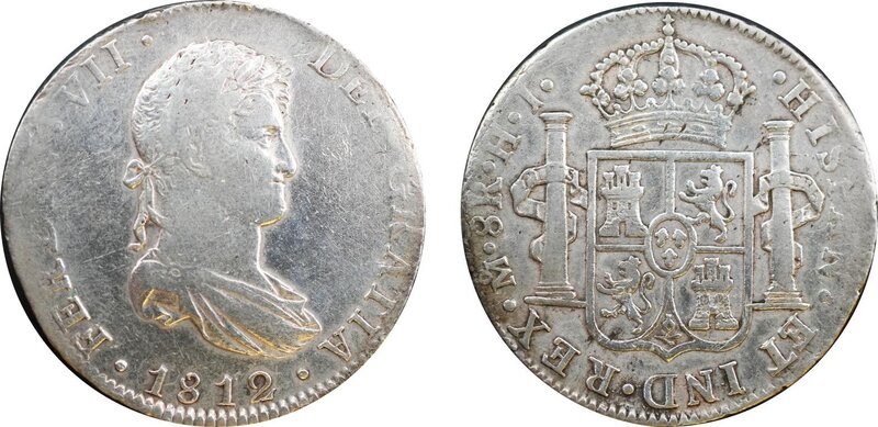 8 REALES FERNANDO VII (1812)