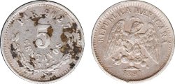 5 CENTAVOS SAN LUIS POTOSI (1891)