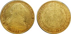 8 ESCUDOS CARLOS III (1772)