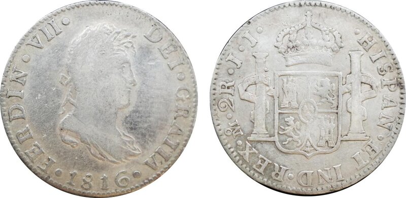 2 REALES FERNANDO VII (1816)