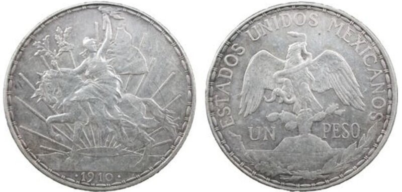 1 PESO CABALLITO 1910 (1910)