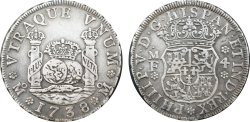 4 REALES FELIPE V (1738)