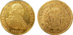 1 ESCUDO CARLOS IV (1806/5)