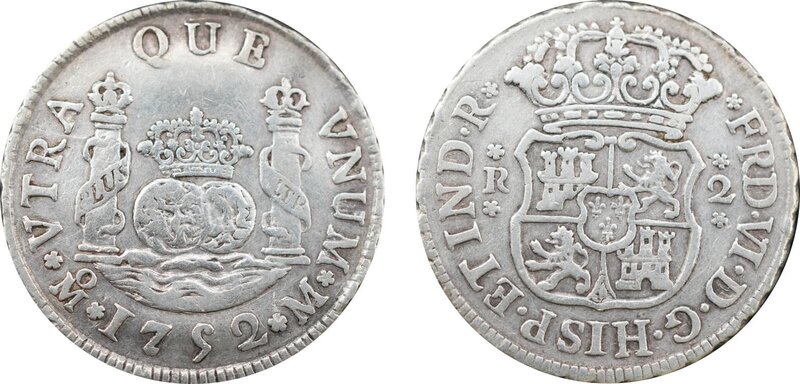 2 REALES FERNANDO VI (1752)