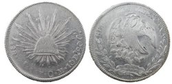 8 REALES ZACATECAS (1847)