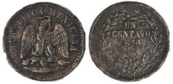 1 CENTAVO HERMOSILLO (1876)