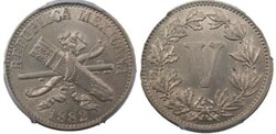 5 CENTAVOS NIQUEL (1882)