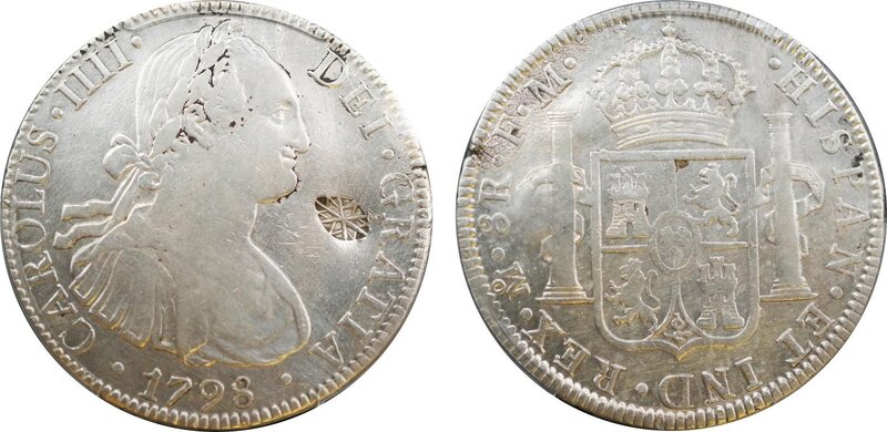 8 REALES CARLOS IV (1798)