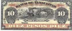 10 PESOS DE BANCO DE TAMAULIPAS