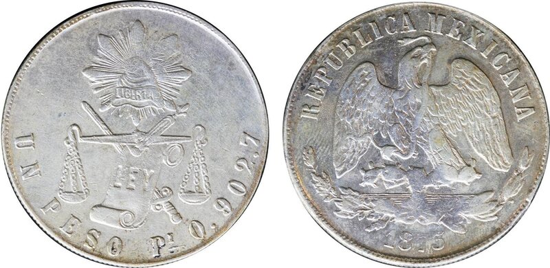 1 PESO SAN LUIS POTOSI (1873)