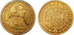 2 ESCUDOS CARLOS III (1779)