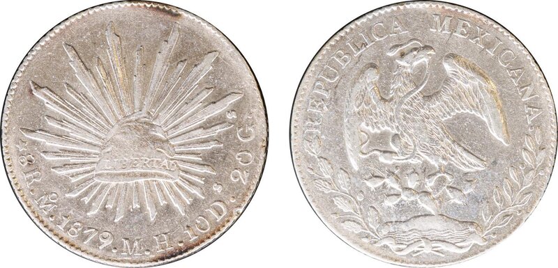 8 REALES MEXICO (1879/8)