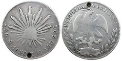 4 REALES MEXICO (1850)