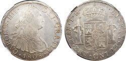 8 REALES CARLOS IV (1808/7)