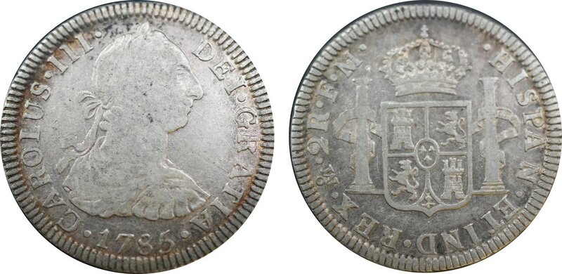 2 REALES CARLOS III (1785)