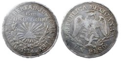 1 PESO GUERRERO (1914)