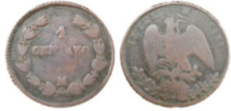 1 CENTAVO (1864)