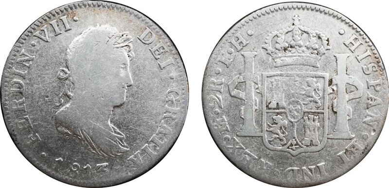 2 REALES FERNANDO VII (1813/2)