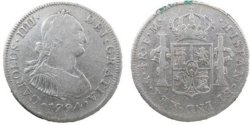4 REALES CARLOS IV (1794)
