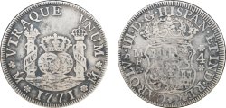 4 REALES CARLOS III (1771)