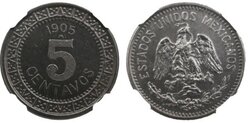 5 CENTAVOS 1905 NIQUEL (1905)