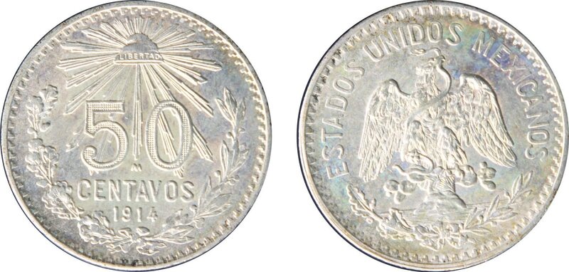 50 CENTAVOS 1914 (1914)