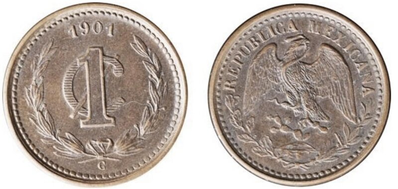 1 CENTAVO CULIACAN (1901)