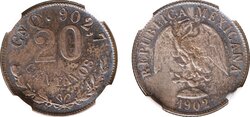20 CENTAVOS CULIACAN (1902)
